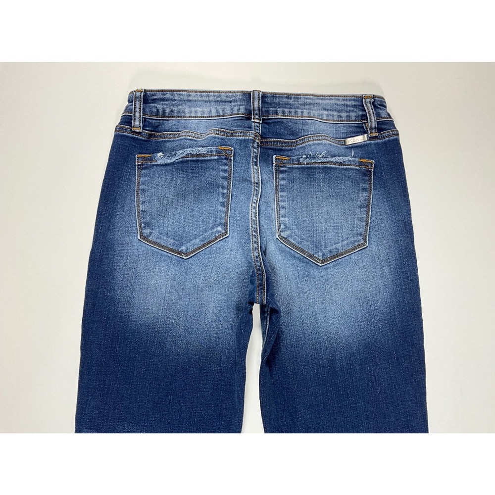 KanCan Mid Rise Ankle Skinny Jeans Distressed KC8376D Blue Size 11/29 - Picture 13 of 16
